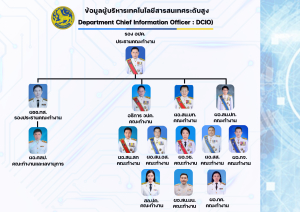 แต่งตั้งผู้บริหารเทคโนโลยีสารสนเทศระดับสูงระดับกรม (Department Chief Information Officer : DCIO) กรมส่งเสริมการปกครองท้องถิ่น