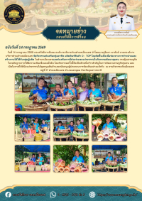 ประชาสัมพันธ์ส่งเสริมกลุ่มอาชีพผลิตภัณฑ์สินค้าโอท็อปตำบลเมืองเดช ประจำปี 2569