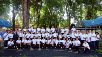 กิจกรรม"รวมพลังไทยต้านภัยยาเสพติด"พร้อมทำความสะอาดแลพปรับปรุงภูมิทัศน์บริเวณวัดเมืองเดช