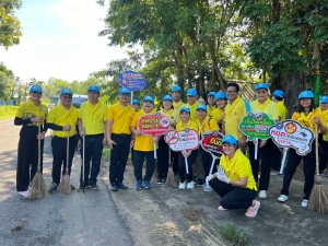 โครงการจิตอาสาพัฒนาสิ่งแวดล้อมเพื่อกำจัดแหล่งเพราะพันธุ์ยุงลายภายใต้จิตอาสาฯเราทำดีด้วยหัวใจ