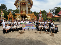 กิจกรรมรวมพลังสร้างสัปปายะสู่วัด ด้วยวิถี 5ส(big cleaning day)