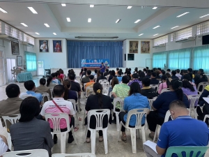ประชุมประจำปีชมรมนักพัฒนาชุมชนจังหวัดอุบลราชธานีเบี้ยยังชีพผู้สูงอายุประจำปีงบประมาณ 2566