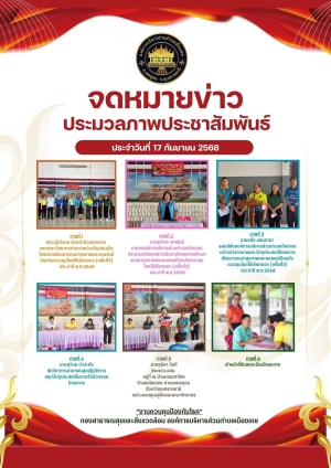 โครงการพัฒนาแกนนำสุขภาพและรณรงค์ป้องกันควบคุมโรคไข้เลือดออก (ครั้งที่3) ประจำปี พ.ศ.2568